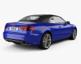 Audi RS5 cabriolet 2015 3d model back view