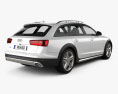 Audi A6 (C7) allroad quattro 2015 3D-Modell Rückansicht