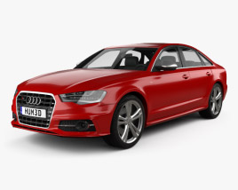 Audi S6 (C7) saloon 2015 3D model