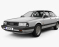 Audi 200 轿车 1983 3D模型