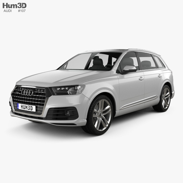Audi Q7 S-line 2019 3D model