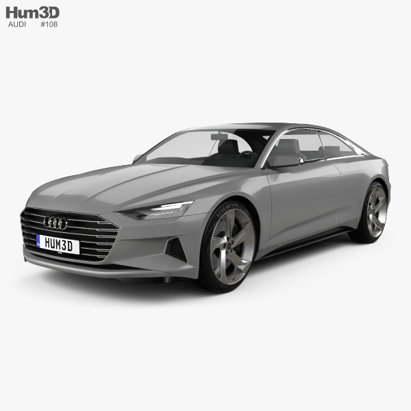 Audi Prologue Piloted Driving 2015 3D model