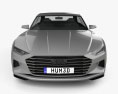 Audi Prologue Piloted Driving 2015 3D 모델  front view