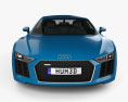 Audi R8 2019 3Dモデル front view