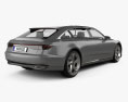 Audi Prologue Avant 2015 3D-Modell Rückansicht