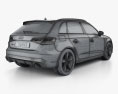Audi RS3 Sportback 2018 Modelo 3d