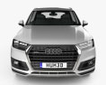 Audi Q7 2019 3d model front view