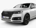 Audi Q7 e-tron 2019 3D模型
