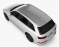 Audi Q7 e-tron 2019 3D-Modell Draufsicht