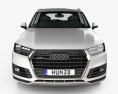 Audi Q7 e-tron 2019 3D模型 正面图