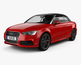 Audi S3 cabriolet 2016 3D model