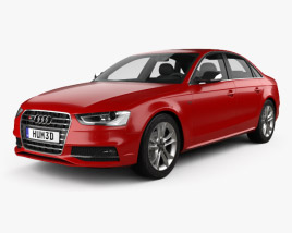 Audi S4 2016 3D模型