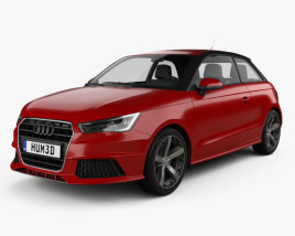 Audi A1 3-door 2018 3D model