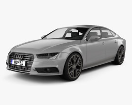 Audi A7 Sportback S-Line 2014 3D model