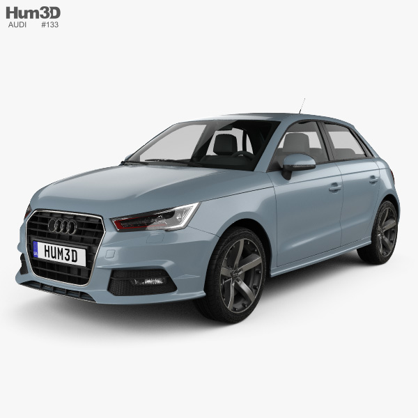 Audi A1 Sportback 2018 3D model