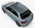 Audi A1 Sportback 2018 Modelo 3D vista superior