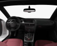 Audi A5 cabriolet with HQ interior 2012 3d model dashboard