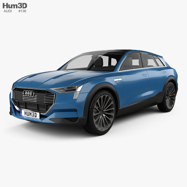 Audi E-tron Quattro 2015 3D-Modell