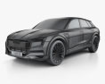 Audi E-tron Quattro 2015 3D-Modell wire render