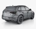 Audi Q5 with HQ interior 2016 3d model