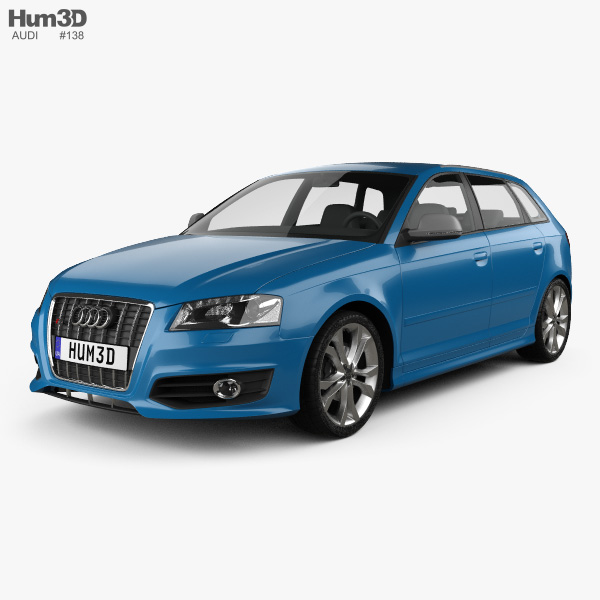 Audi S3 Sportback 2012 3D model