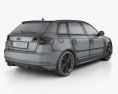 Audi S3 Sportback 2012 3d model