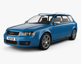 Audi S4 Avant 2005 3D-Modell