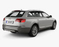 Audi A6 (C6) Allroad 2008 3D-Modell Rückansicht
