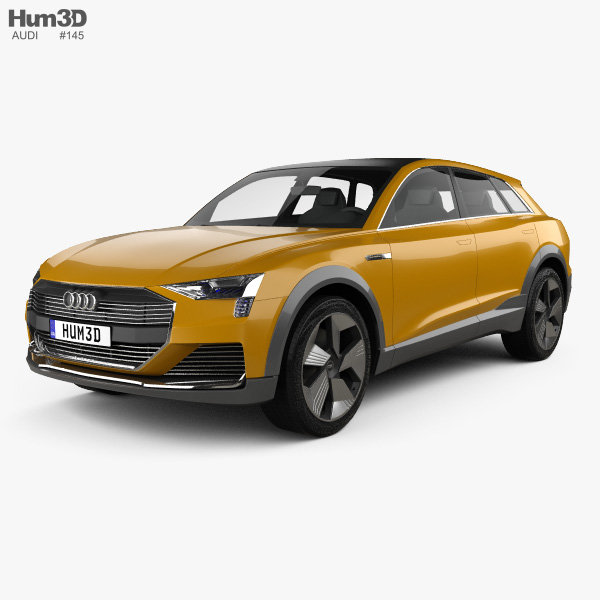 Audi h-tron quattro 2016 3D model