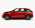 Audi Q2 S-Line 2020 3d model side view