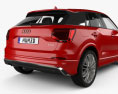 Audi Q2 S-Line 2020 3d model