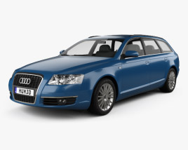 Audi A6 (C6) Avant 2008 3D模型