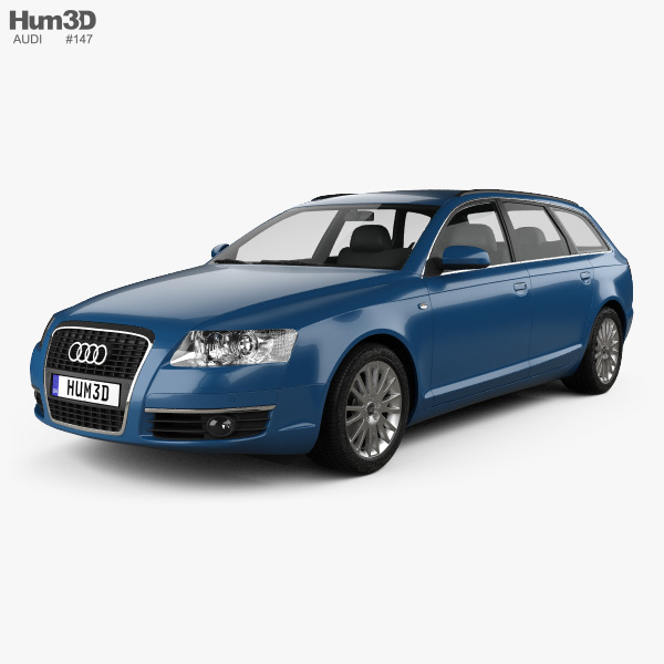 Audi A6 (C6) Avant 2008 3D model