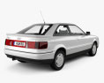Audi Coupe (8B) 1991 3Dモデル 後ろ姿