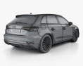 Audi A3 Sportback e-tron 2019 3d model