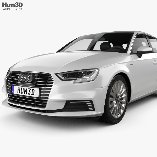 Audi A3 e-tron 2019 3Dモデル - 乗り物