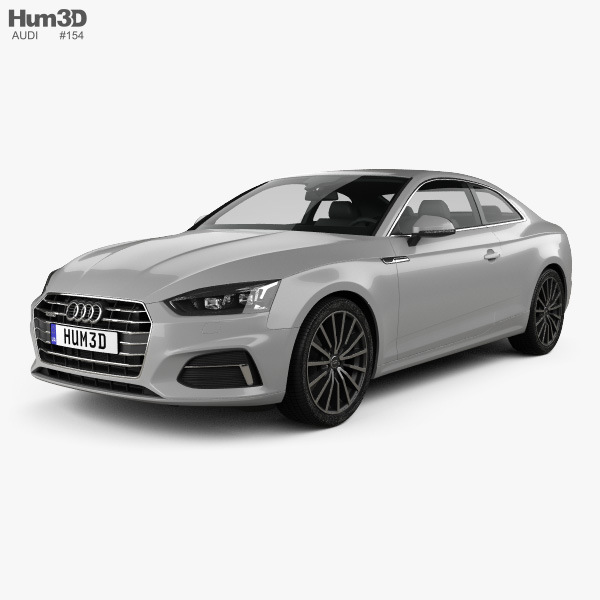 Audi A5 Coupe 2019 3D-Modell