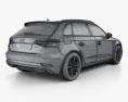 Audi A3 Sportback g-tron 2019 3d model