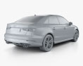 Audi A3 S-Line 2019 Modelo 3D