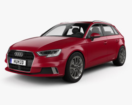 Audi A3 Sportback 2019 3D model