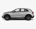 Audi Q5 2019 3d model side view