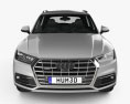 Audi Q5 2019 3d model front view