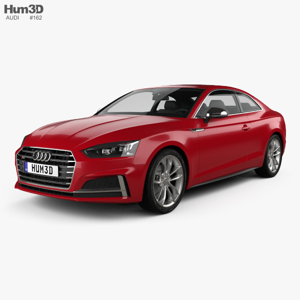 Audi S5 coupe 2020 3D模型