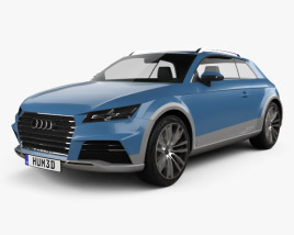 Audi Allroad Shooting Brake 2014 3D model
