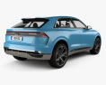 Audi Q8 Concept 2019 3d model back view