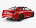 Audi RS5 coupe 2015 3d model back view