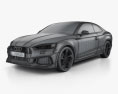 Audi RS5 coupe 2015 3d model wire render