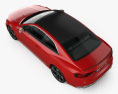 Audi RS5 coupe 2015 3d model top view