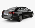 Audi A6 L (C7) saloon (CN) 2020 3D-Modell Rückansicht