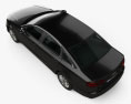 Audi A6 L (C7) saloon (CN) 2020 3D-Modell Draufsicht